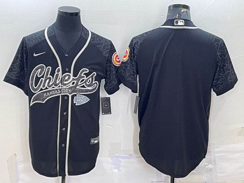 Men Kansas City Chiefs Blank Black Reflector 2022 Nike Limited NFL Jersey->indianapolis colts->NFL Jersey